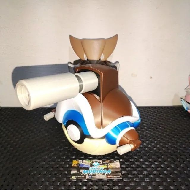 Pokébolas - MEGA BLASTOISE - 30x45cm - alta qualidade pronta entrega - Let's roll them all - Foto 3