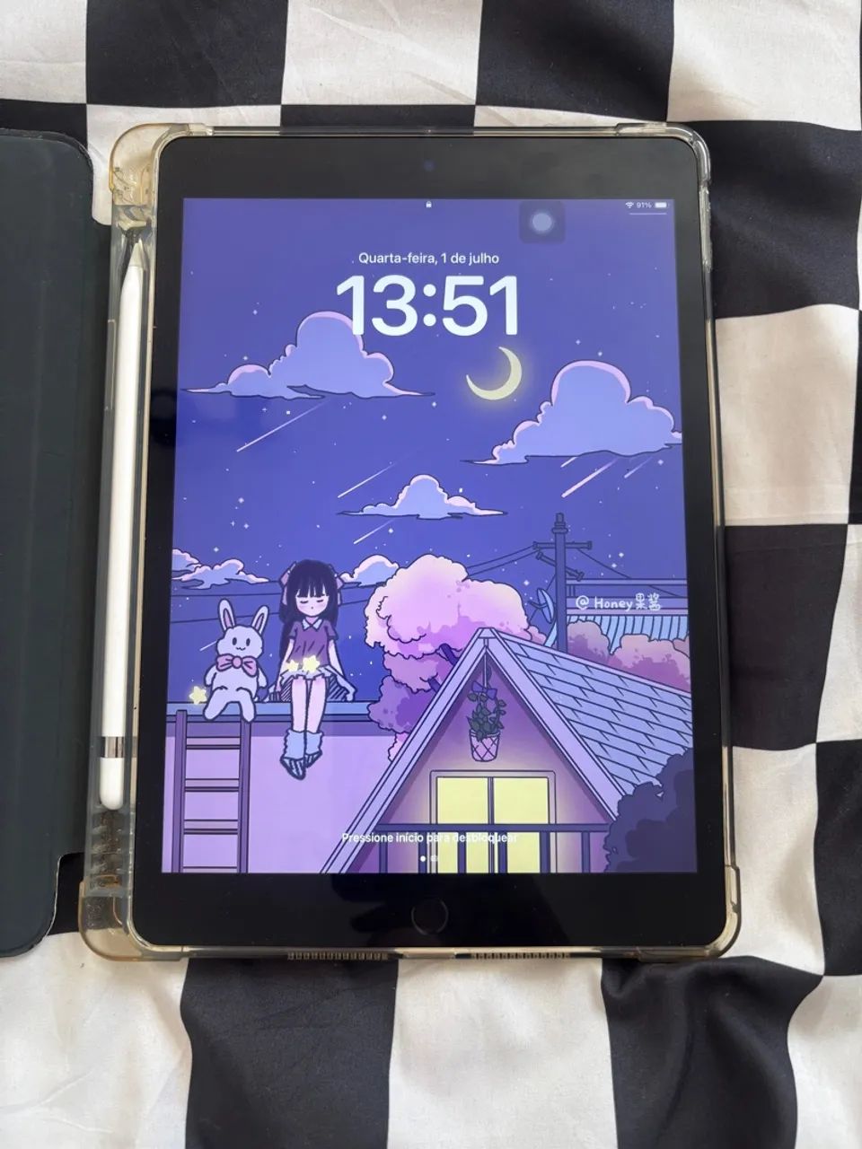 iPad 9a geração 64gb + Apple Pencil 1a geração - Foto 3