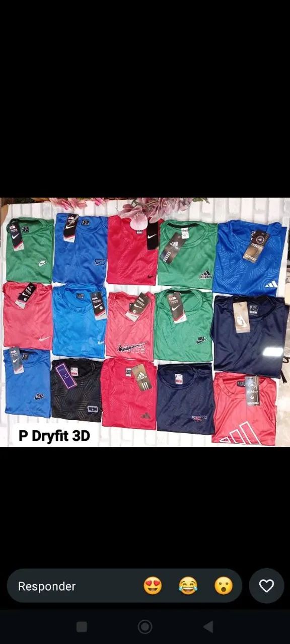 camisas dry fit 3D do p ao g  - Foto 3