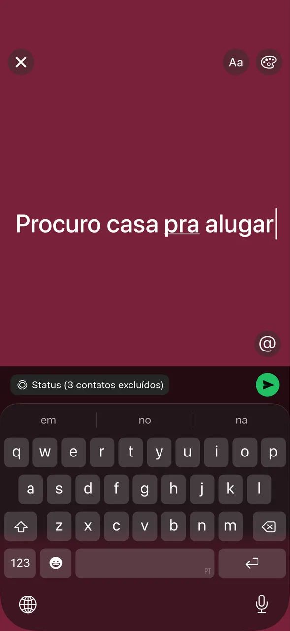 Quero casa pra alugar