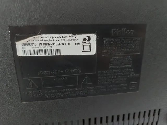 TV Philco LED 39" - tela sem funcionar - Foto 4