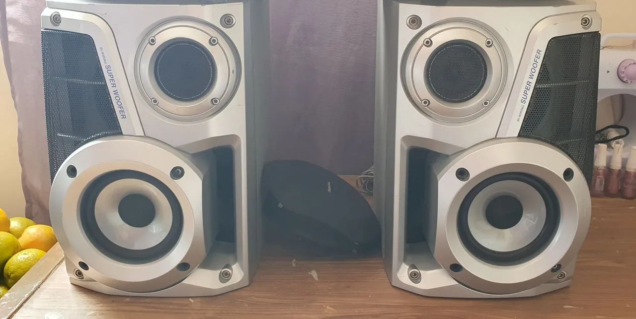 Caixas som acústicas subwoofer Panasonic sony aiwa Samsung LG