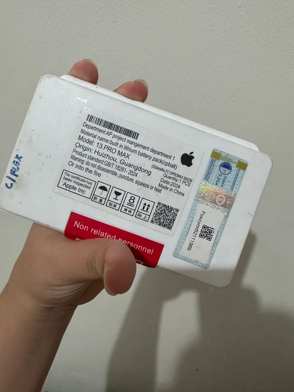 Vendo bateria do iPhone 13 Pro Max 