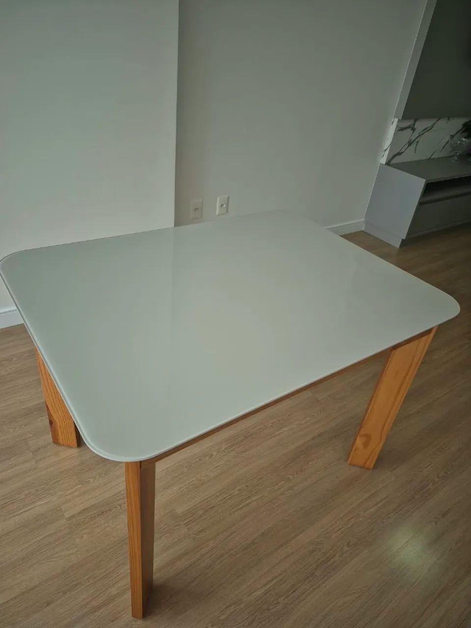 Mesa de jantar com 4 lugares 120x90cm  - Foto 2