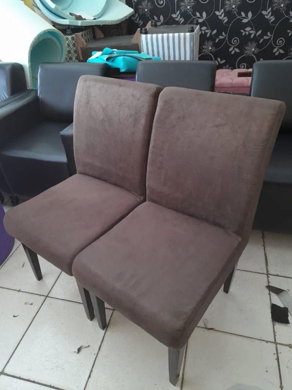 Cadeiras almofadads novas. - Foto 4