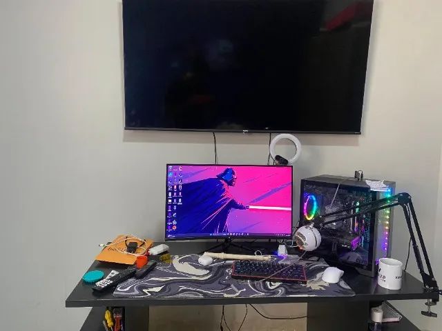 PC Gamer + Monitor 240hz - Ryzen 5 5600G + RX 6600 - 32GB RAM