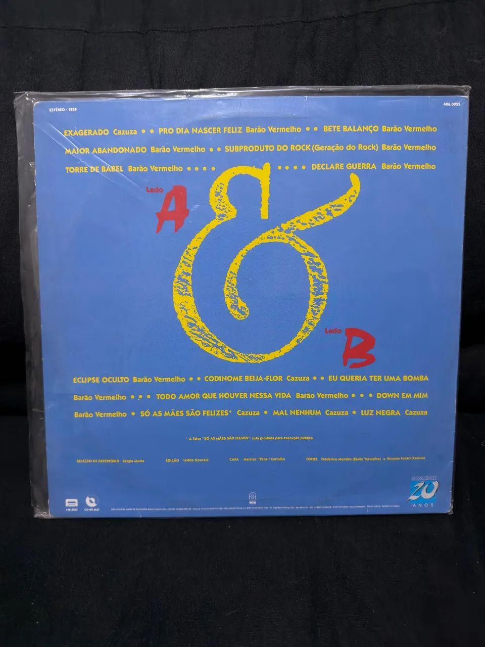 Cazuza & Barão Vermelho Vinil LP - Foto 3
