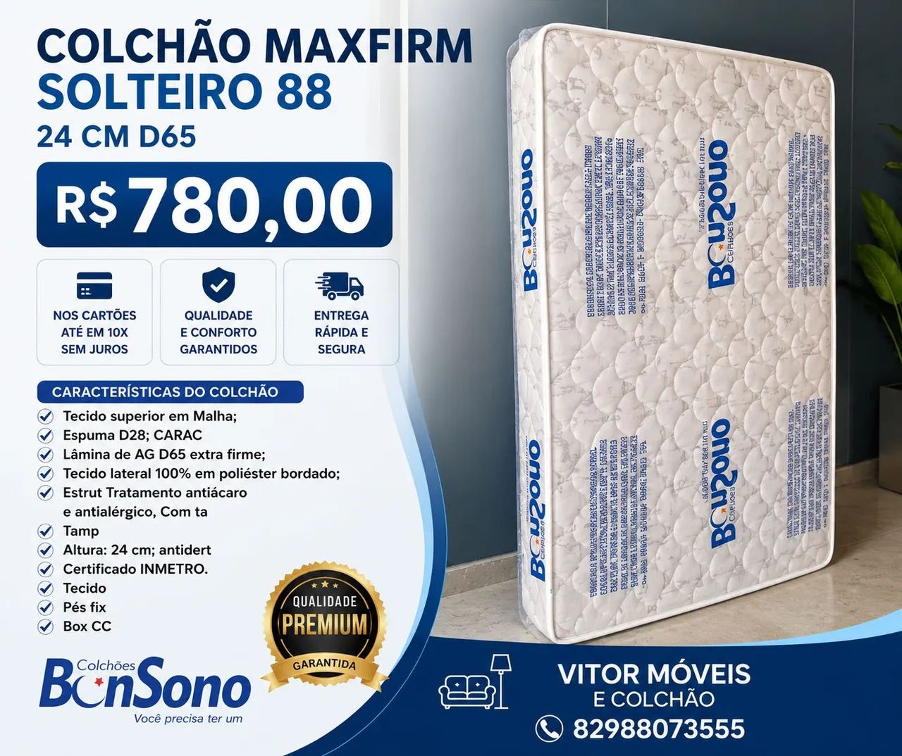 PROMOÇÃO DE COLCHÃO ORTOPÉDICO  - Foto 2
