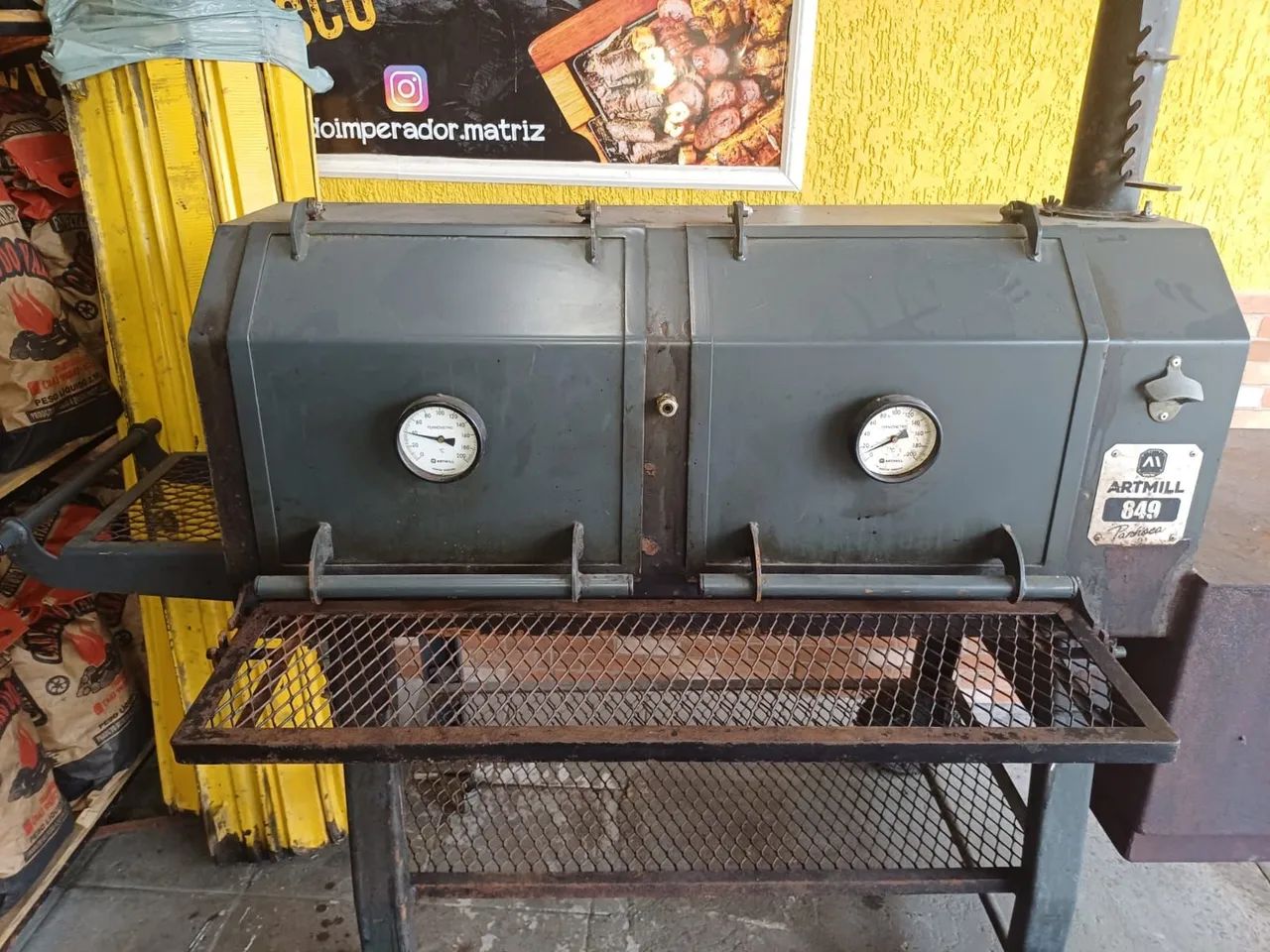 Pit smoker Artmil 889 - Foto 2
