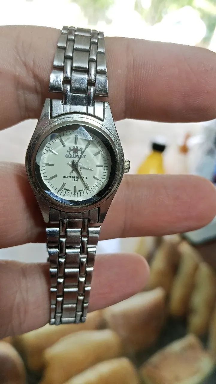 Relógio orimet vintage branco  - Foto 2