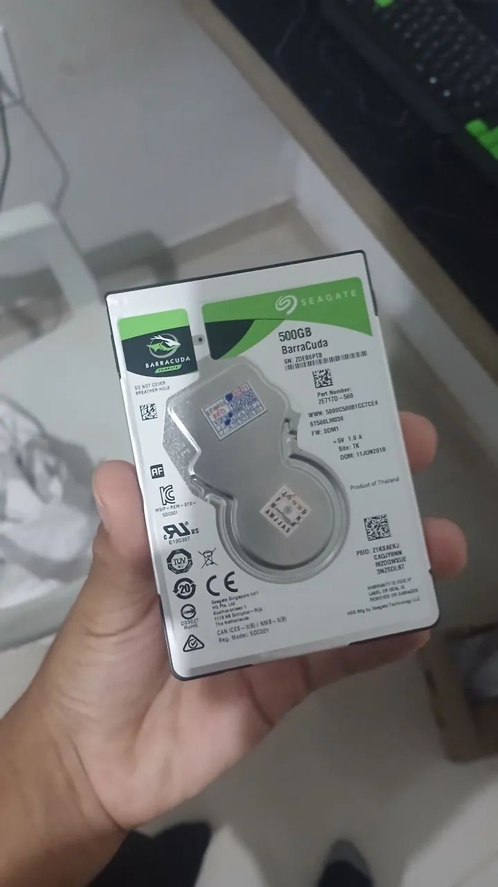Hd seagate 480gb 