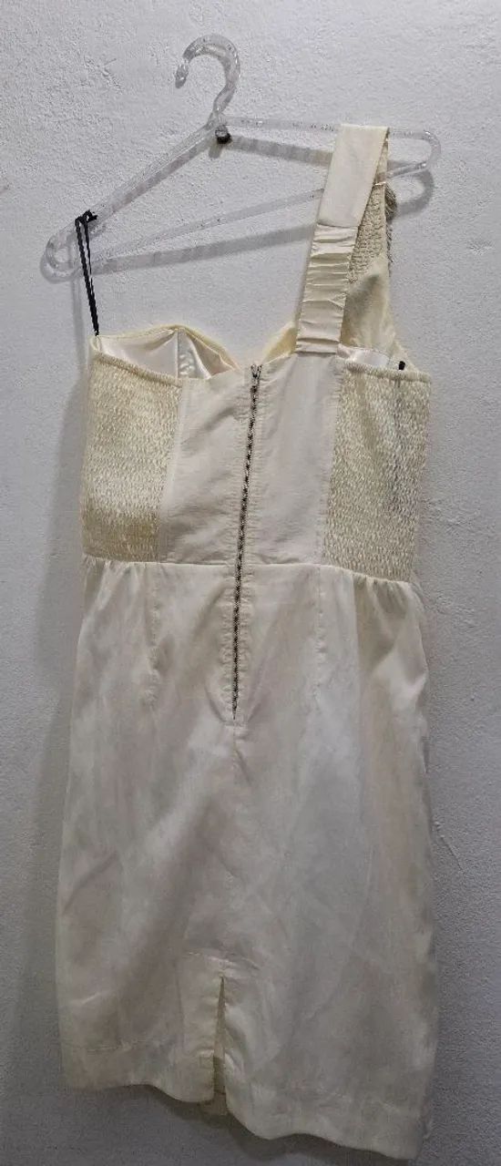 VESTIDO DE FESTA OFF-WHITE - Foto 5