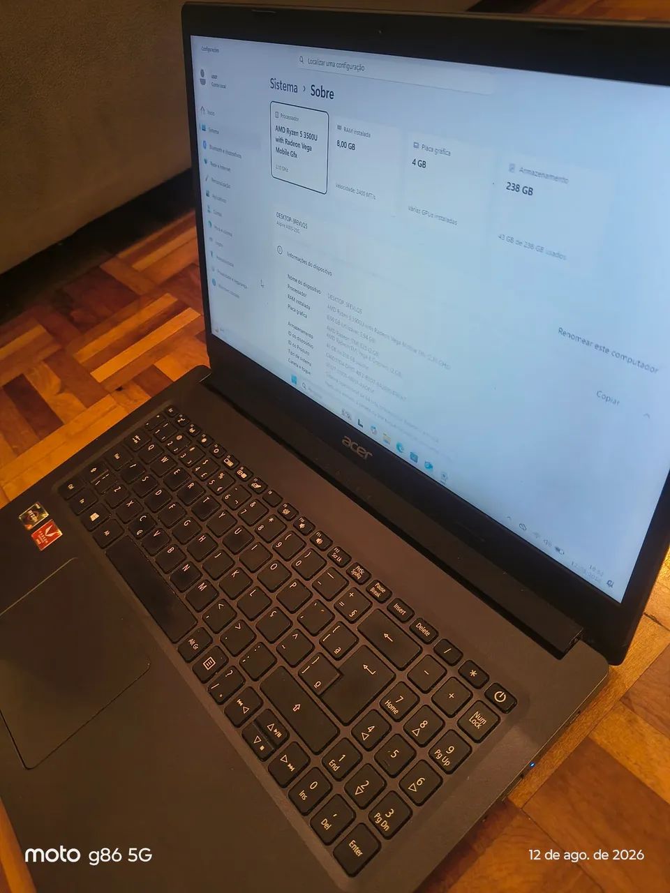 Notebook Gamer Acer - Foto 3