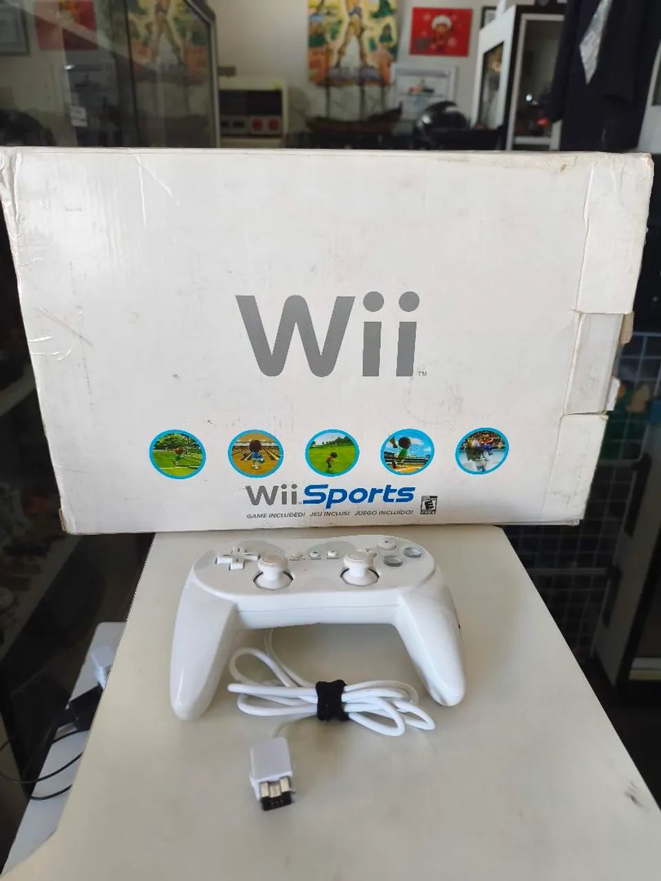 Nintendo wii completo caixa e Manuais