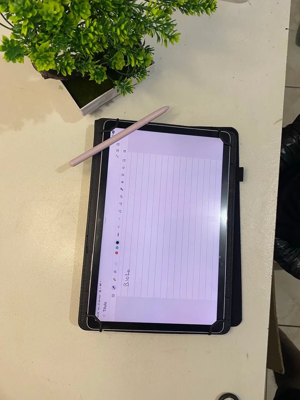Tablet Samsung S9 FE - 128GB + Capa 360 + S Pen - Foto 2