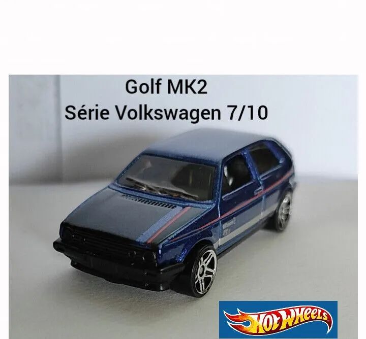 Golf MK2 Hot Wheels série de 2019