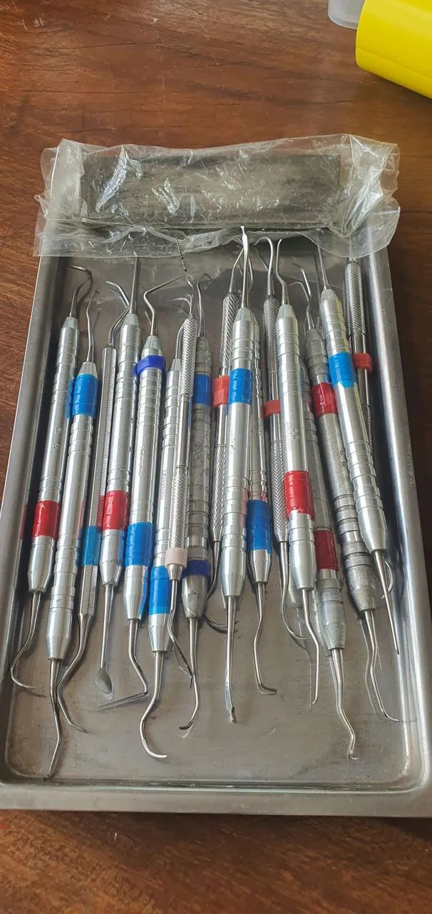 Materiais raspagem periodontia