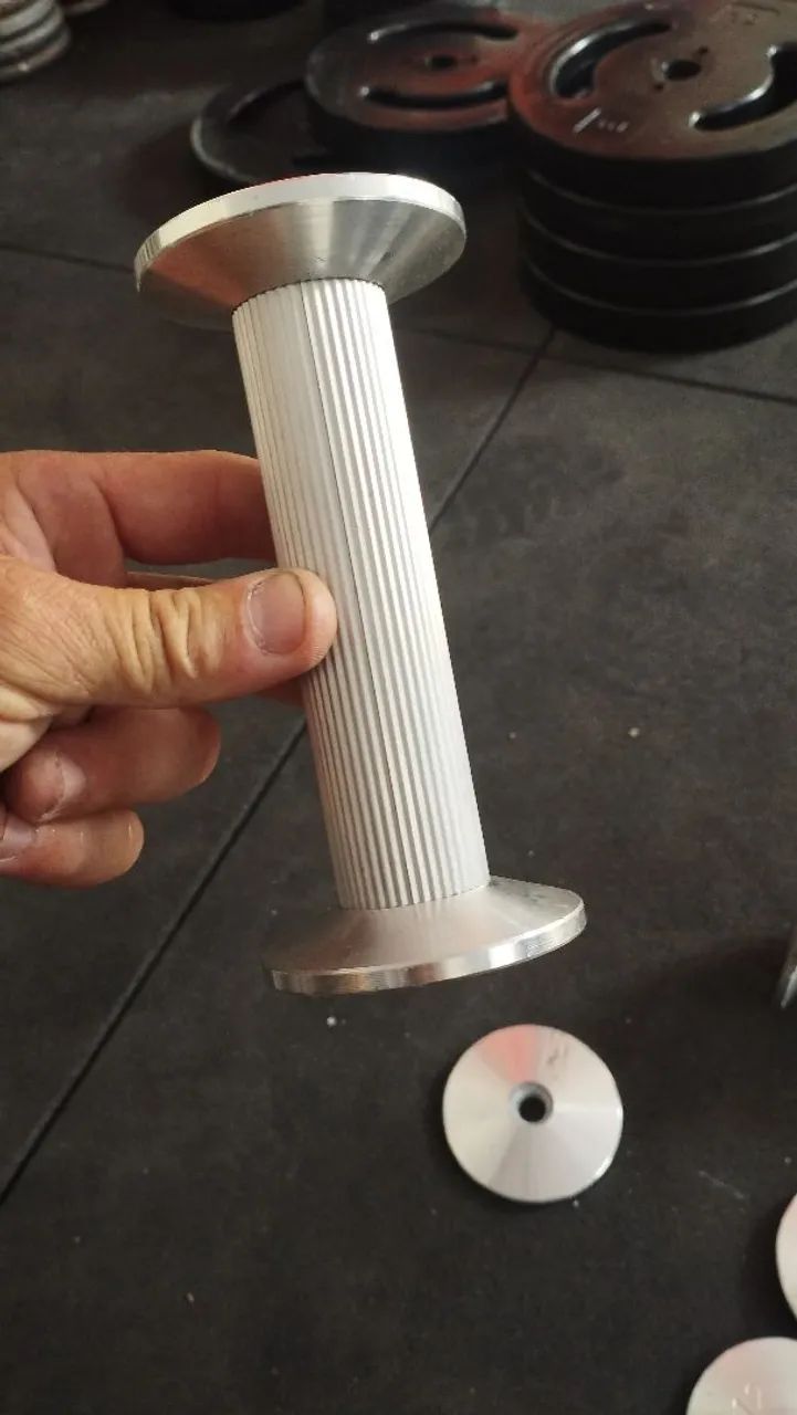 6 Paras Kit Dumbell montado pegada Recartilhada 