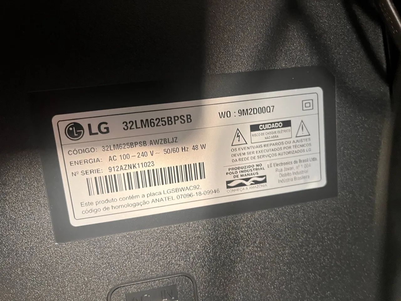  Tv LG 32 - 32LM625BPSB
