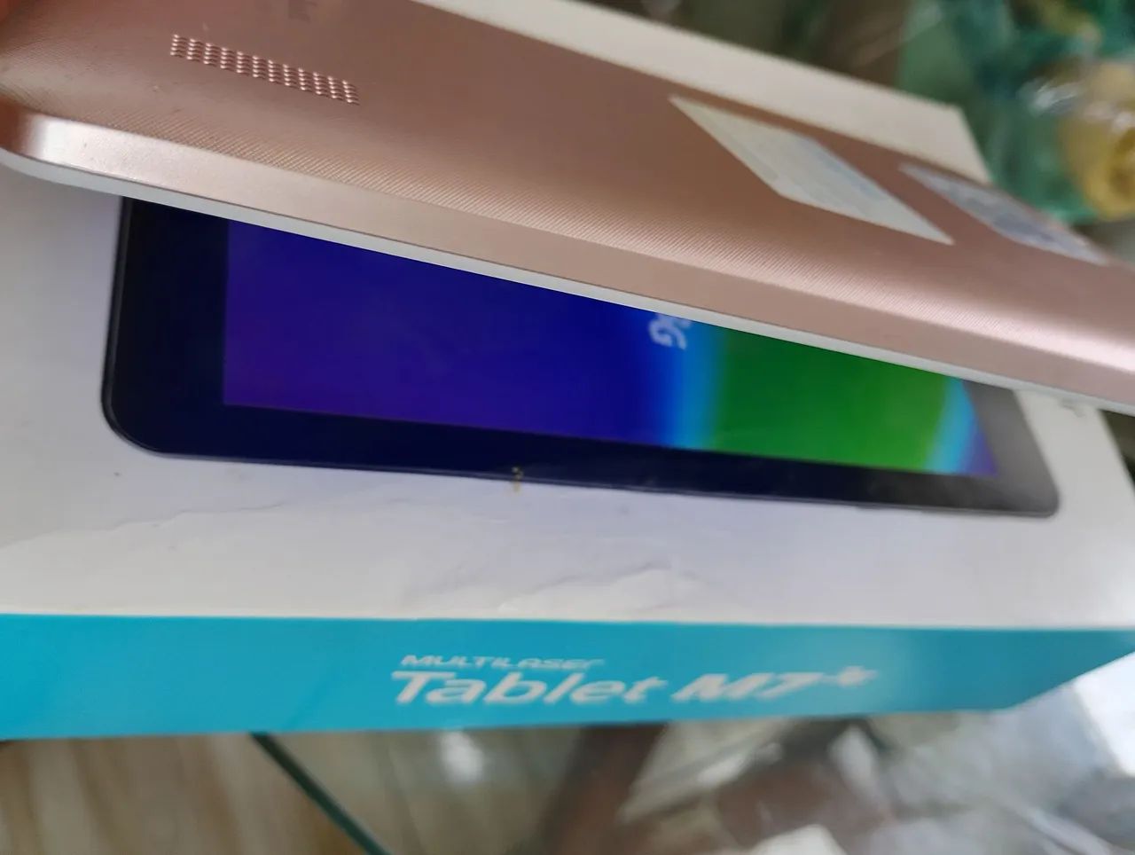 Tablet Multilaser M7 3G Golden Rose - Foto 3