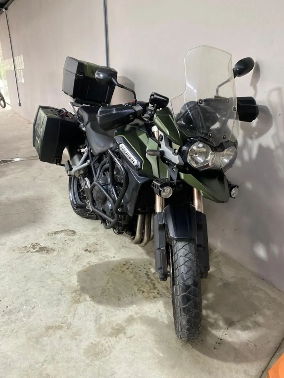 Tiger 1200 Explorer XC completa com Baús - Foto 2