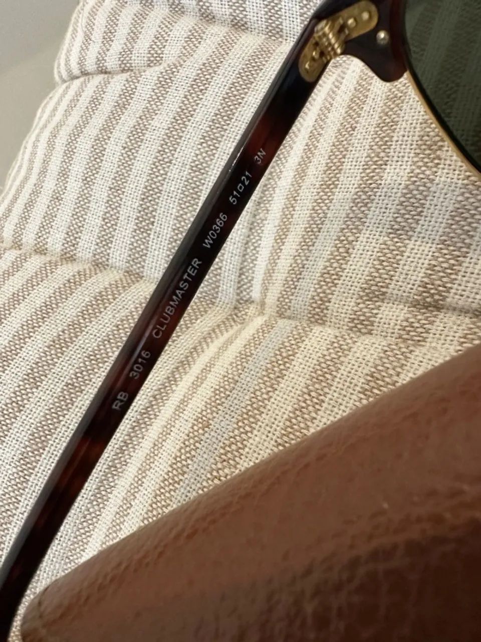 Óculos ray ban clubmaster original - Foto 2