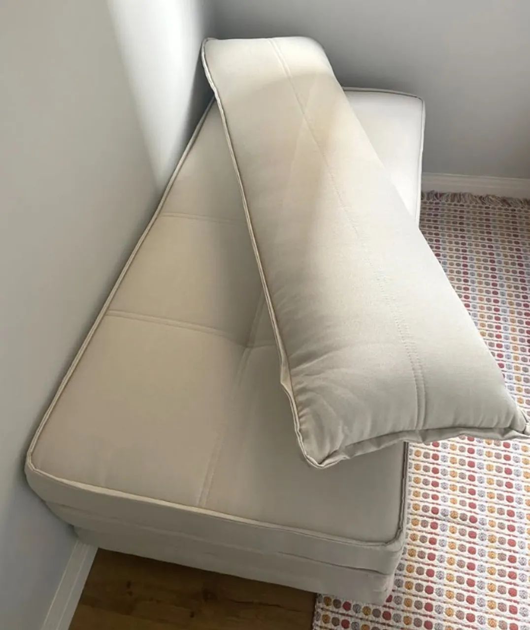 Puff Cama Solteiro Dobrável com ALMOFADA e Rodízios - Foto 2