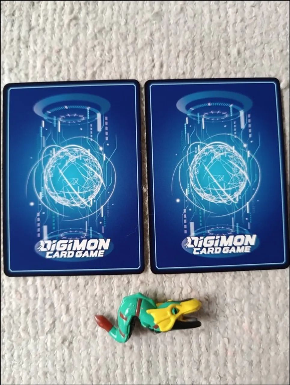 Colecionável Digimon Seadramon C + 2 Cards Originais Digimon: Betamon + Maelstrom (Seadram - Foto 2