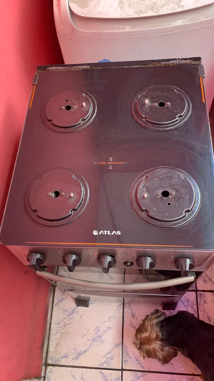 vendo fogão 4 bocas atlas  - Foto 3