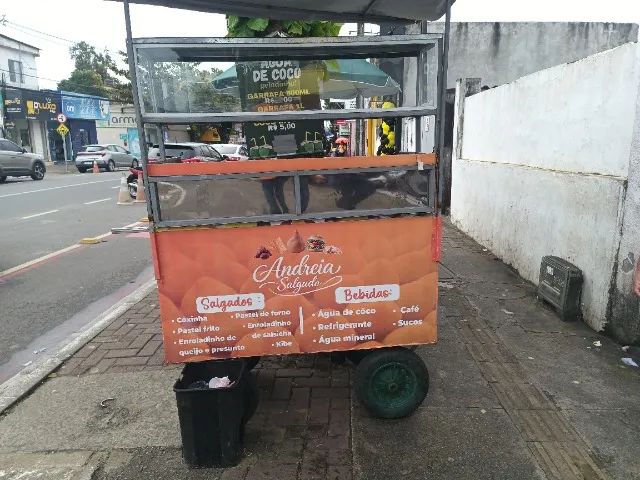 Vendo carinho de lanche 