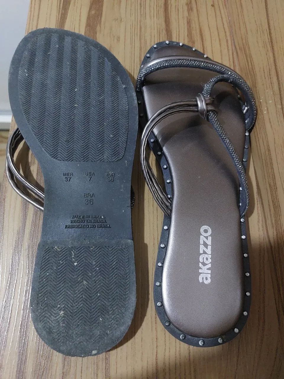 Rasteirinha Cinza - Foto 2