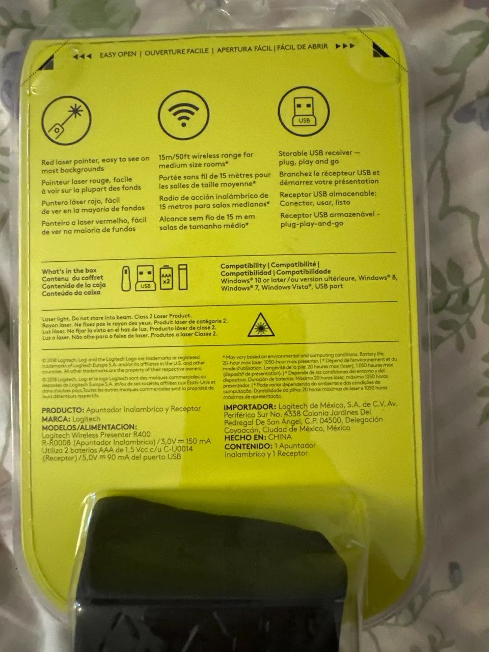 Passador de slide Logitech original - Foto 2