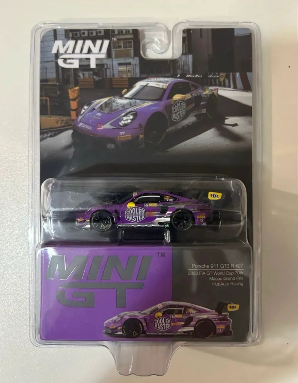 MiniGT Porshe 911 GT3 R #27 - Hobbies e coleções - Jardim da Serra