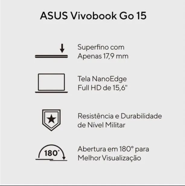 Notebook ASUS VivoBook Go 15  - Foto 4