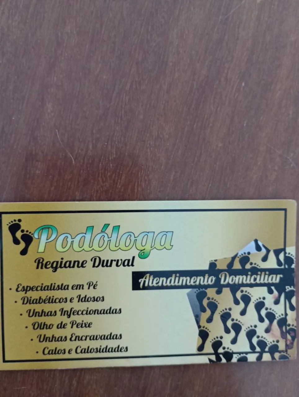 Podóloga atendimento domiciliar watss *