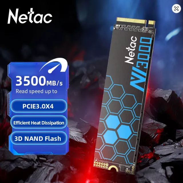 SSD NVMe 500gb Netac 3500mb/s - Foto 3