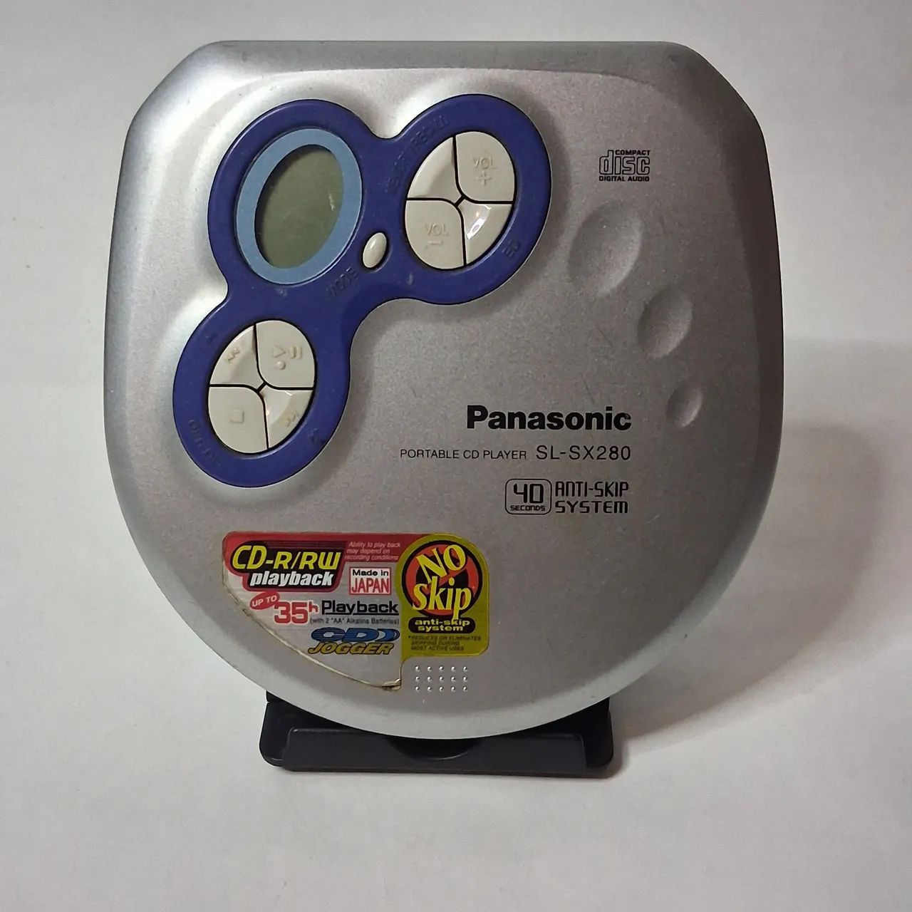 Discman CD Player Panasonic CD-r RW ( Funcionando )