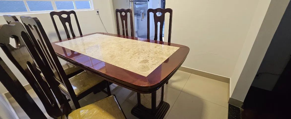 Mesa jantar com 6 cadeiras  - Foto 2