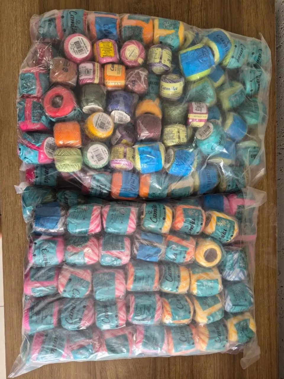 157 Linhas Camila para bordado, artesanato, croche.