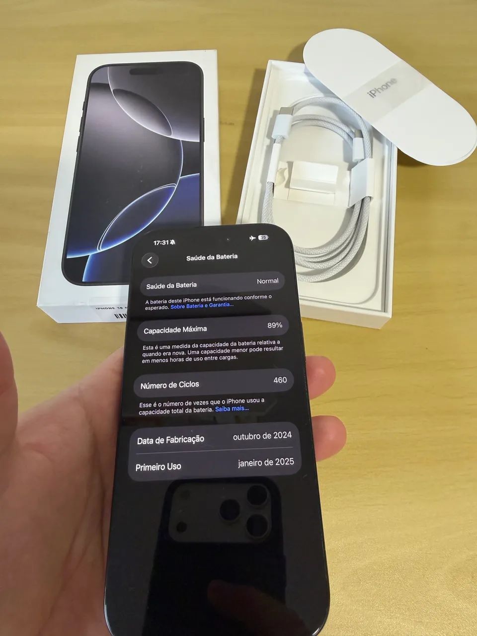 iphone 16 Pro 256gb Preto Novíssimo + 3 capas  - Foto 4