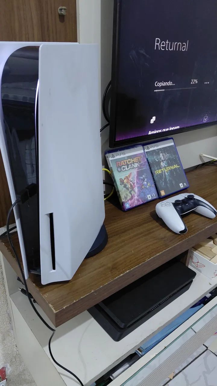 PLAYSTATION 5 1214-A 12X C/J ACEITO SÉRIES S + VOLTA 