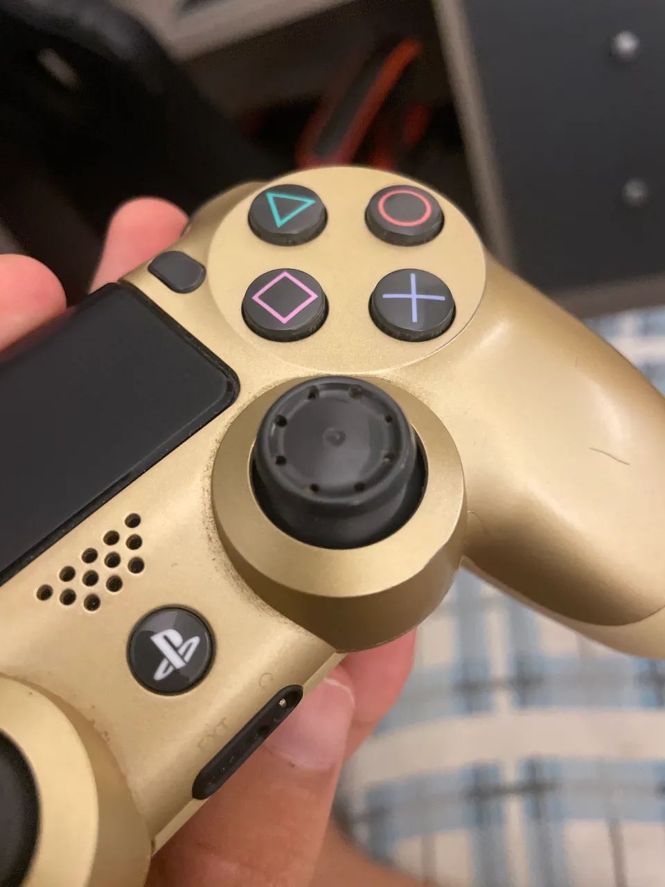 Controle original ps4 Dourado - Foto 5
