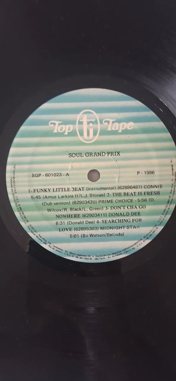 Lp soul grand prix 1986 usado - Foto 4