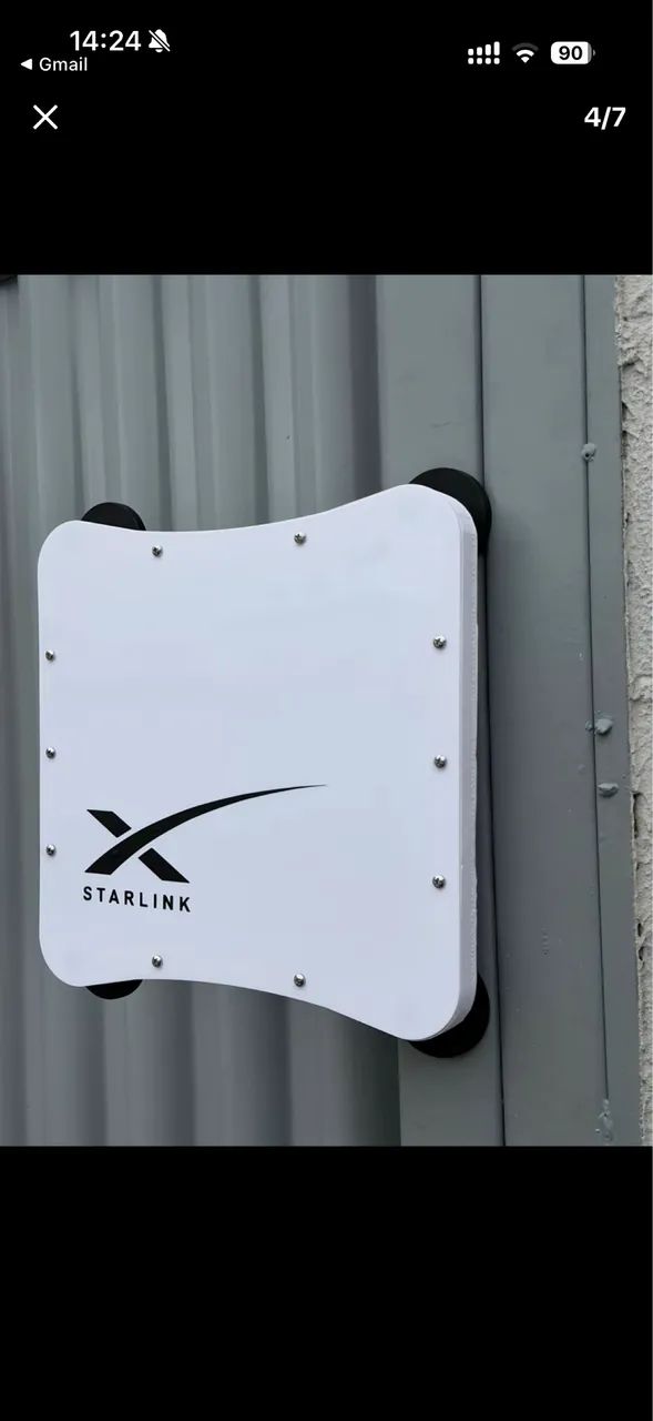 Case de teto Starlink (Branco)