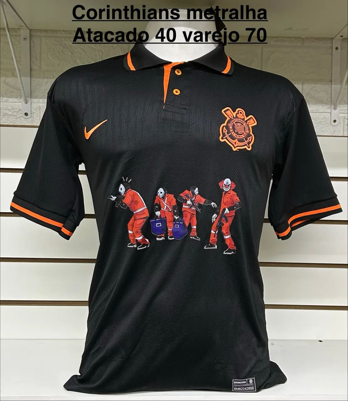 Camisa Corinthians Metralha