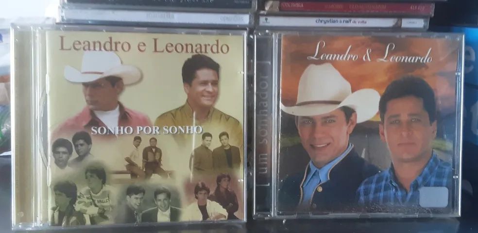 Leandro e Leonardo (Leia a a descrição) Kit com 4 Cds - Foto 4