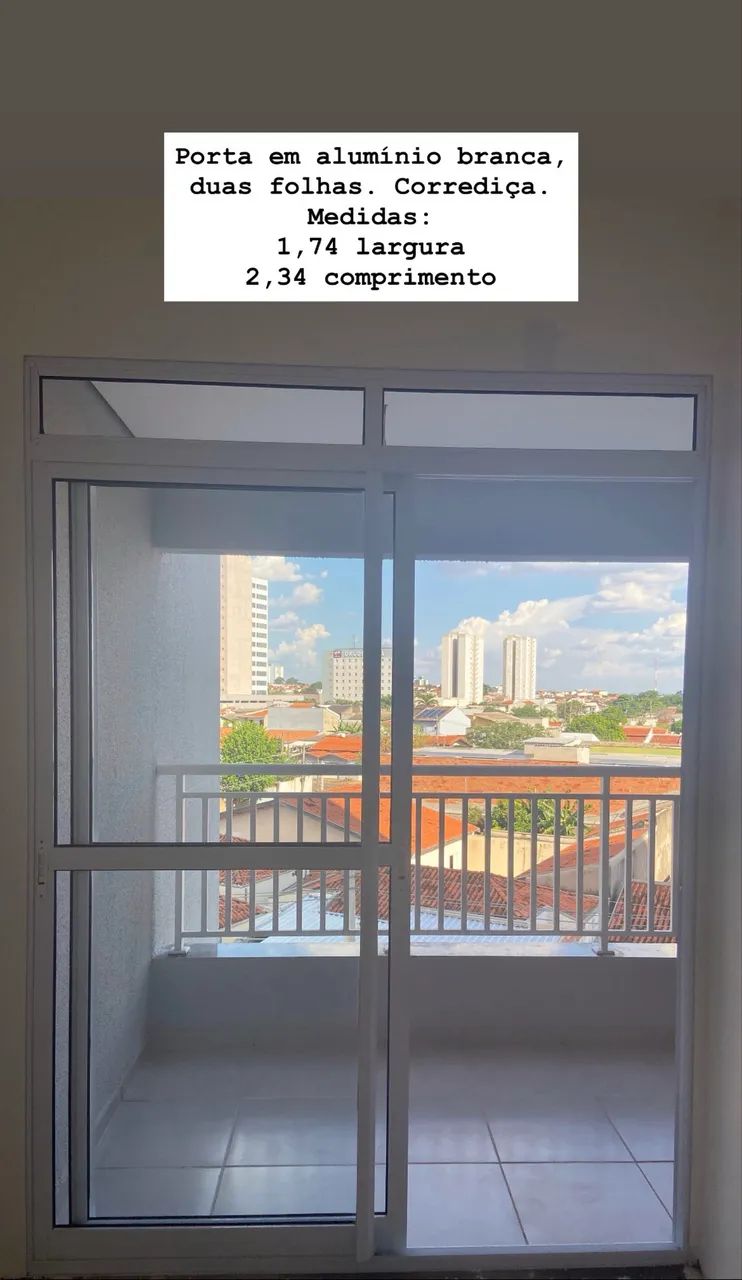 Portas duas folhas de correr