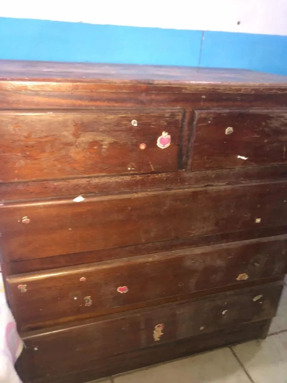 Cômoda Madeira maciça 250$ - Foto 2