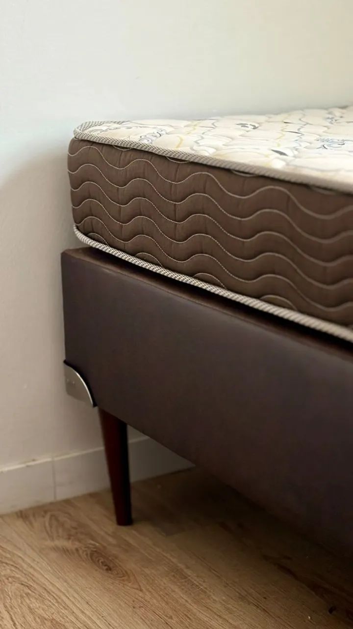 Cama + Colchão Solteirão Ortobom - Foto 4