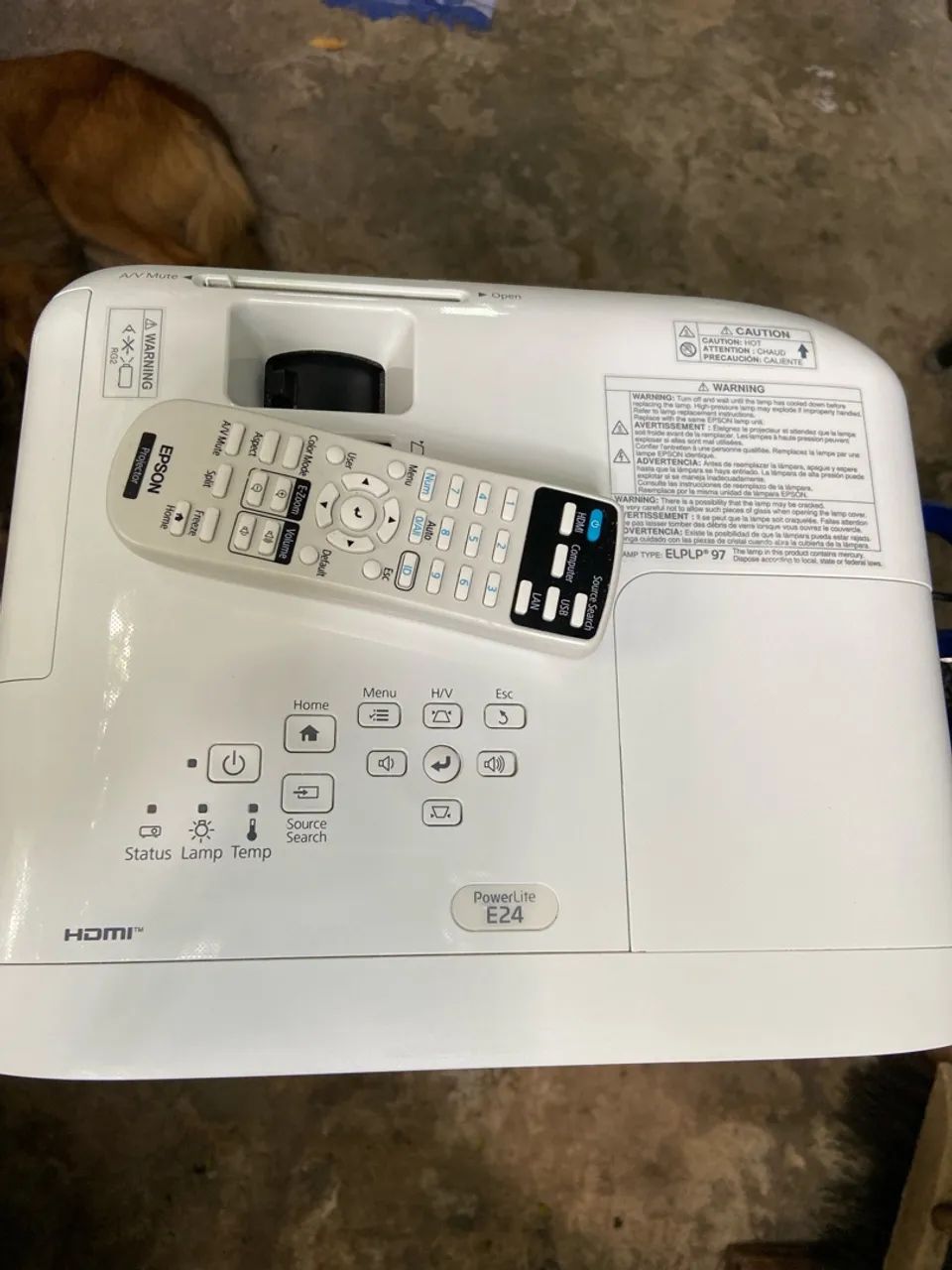 Projetor Epson E24 - Foto 4